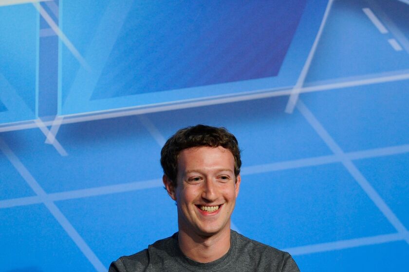 Privacy advocates want government regulators to investigate Facebook's tracking of users on third-party sites. Pictured, Facebook CEO Mark Zuckerberg.