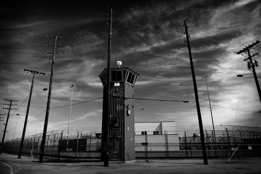 California State Prison in Corcoran.