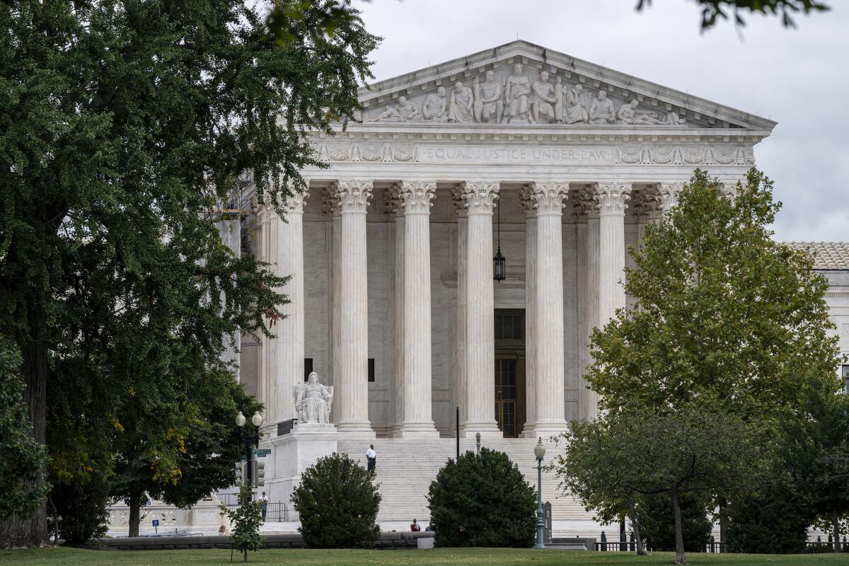 La Corte Suprema, el lunes 25 de septiembre de 2023, en Washington. 