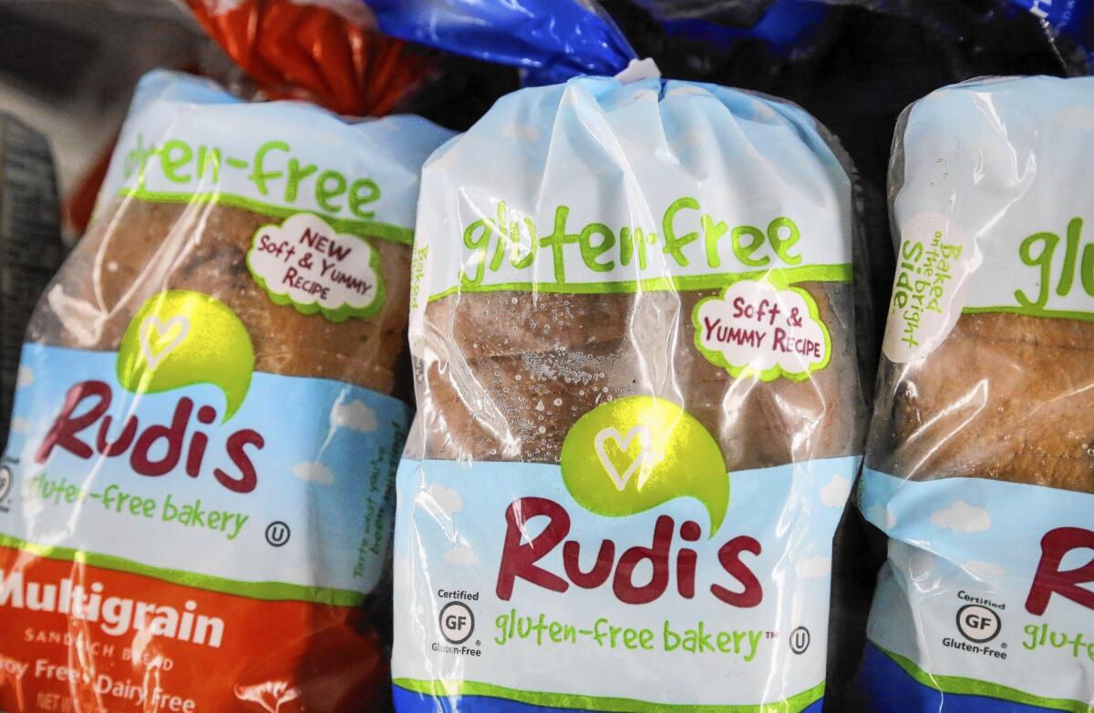 Starting Aug. 5, packaged foods such as Rudi's breads that claim to be gluten free will be encouraged to carry a label with more information.