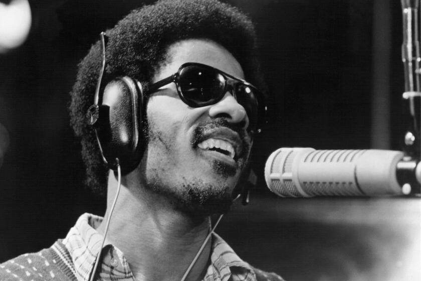 Wonder hit his stride in the early '70s, writing and producing a number of acclaimed albums.1972's "Talking Book" included "Superstition" and "You Are the Sunshine of My Life," while '73's "Innervisions" featured "Higher Ground" and won the album of the year Grammy.