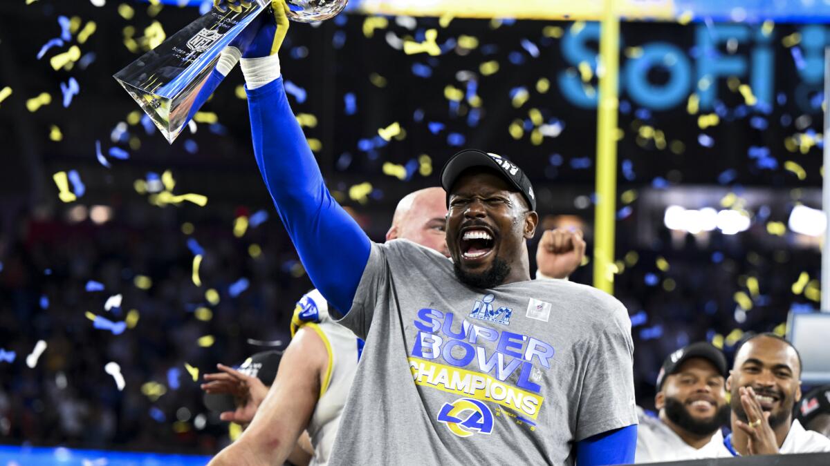 LA Rams clinch second Super Bowl title with nailbiting win over Bengals, Super  Bowl LVI