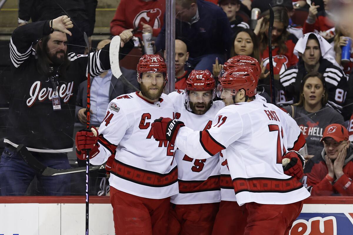 Hurricanes overcome injuries to reach 2nd round of playoffs - The