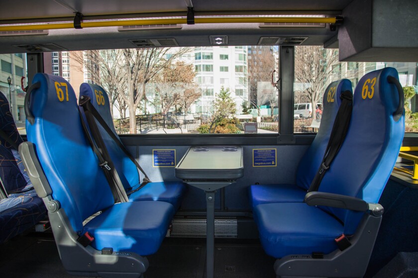 Megabus To Offer Assigned Seating On West Coast Trips At