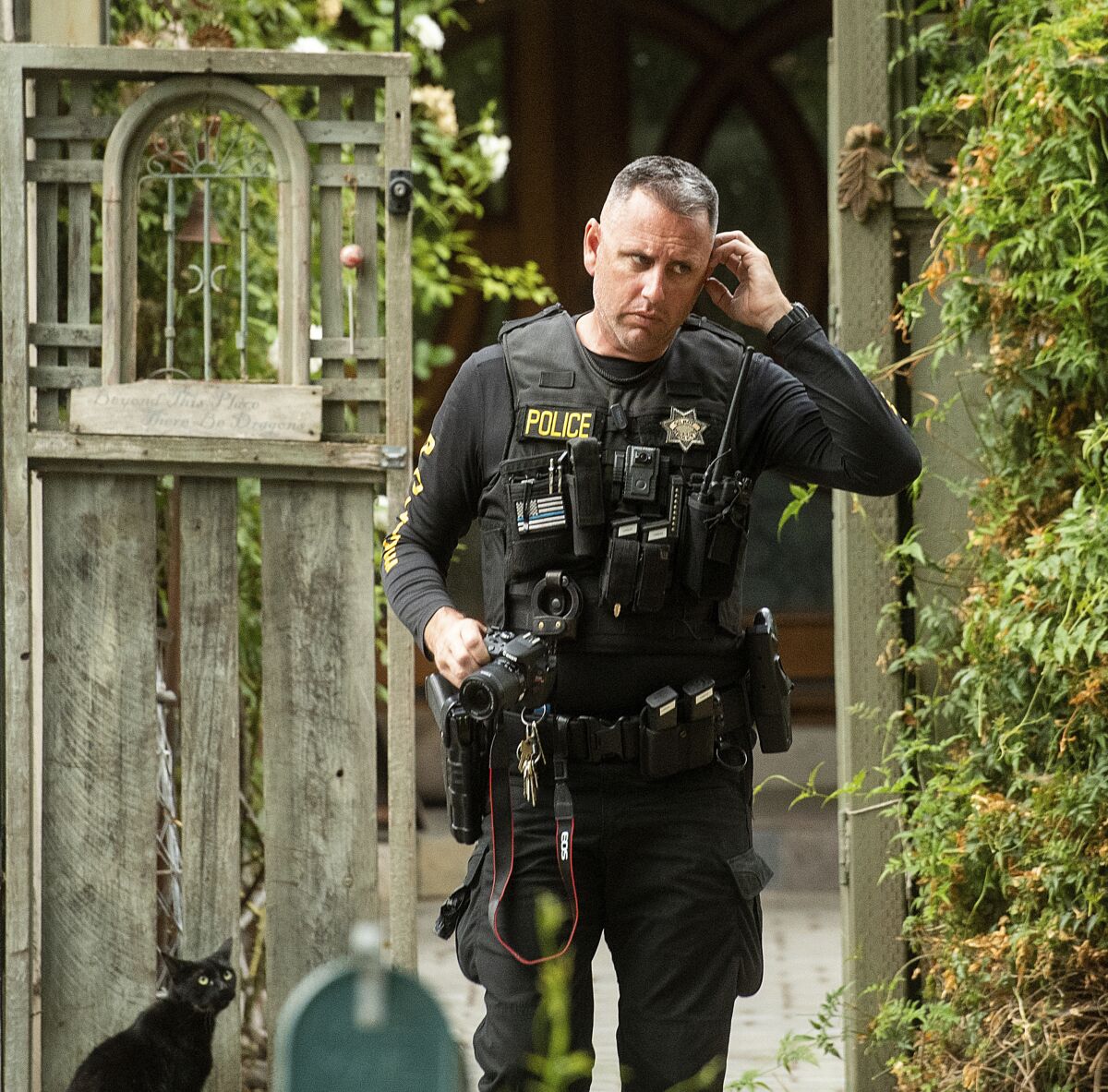 Police search home of the man believed to be the Gilroy mass shooter