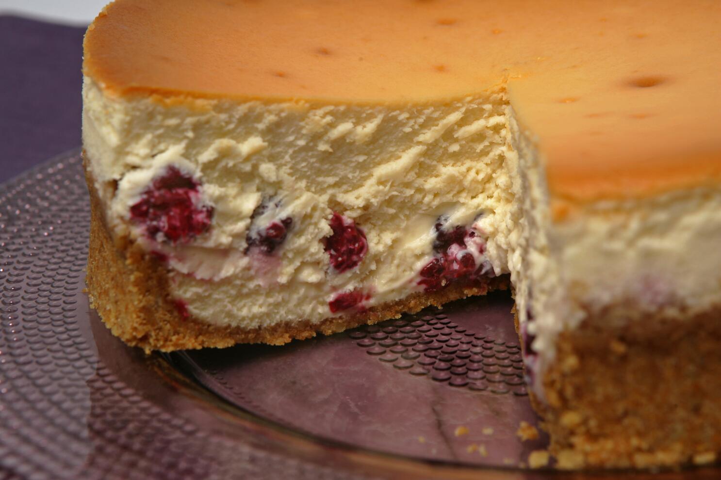 Tall and Creamy Cheesecake Recipe - NYT Cooking