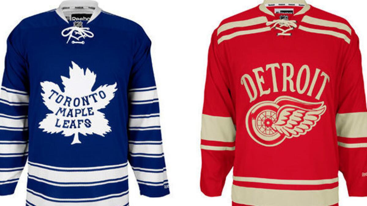 Creating the 2014 Winter Classic Jerseys - SI Kids: Sports News for Kids,  Kids Games and More