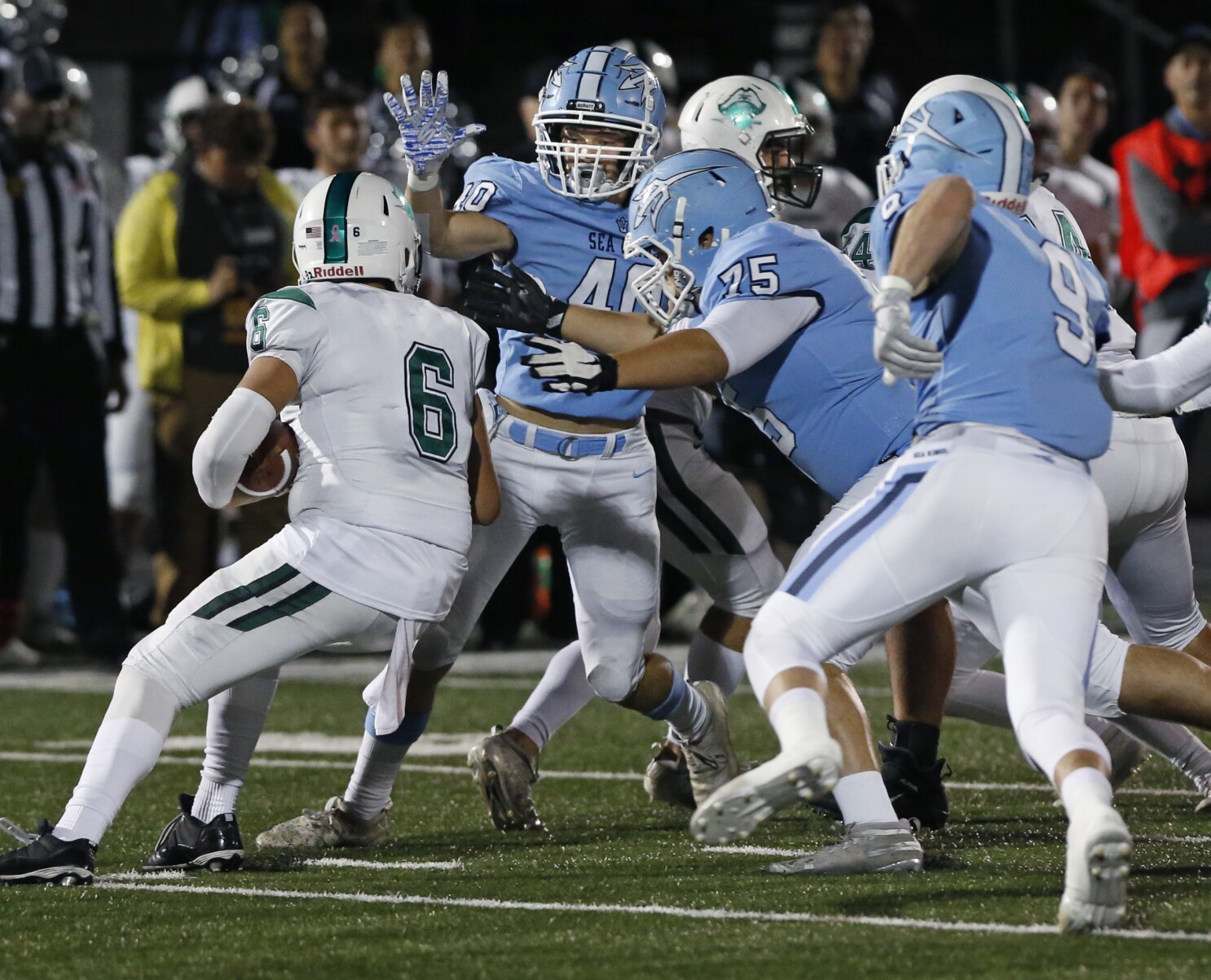 Corona Del Mar Football Holds Off Oceanside To Reach Cif State