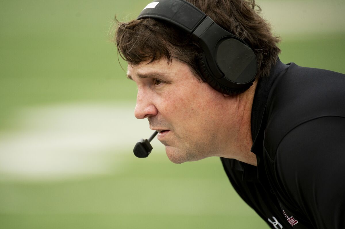 South Carolina coach Will Muschamp
