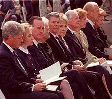 President Nixon's funeral