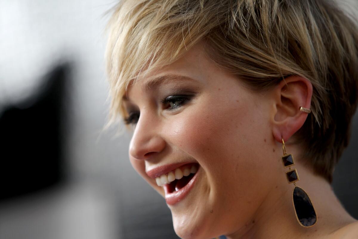 Actress Jennifer Lawrence.