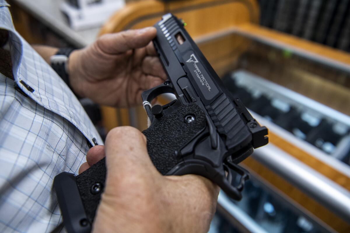 As Los Angeles tests new gun laws, courts are ready to undo them