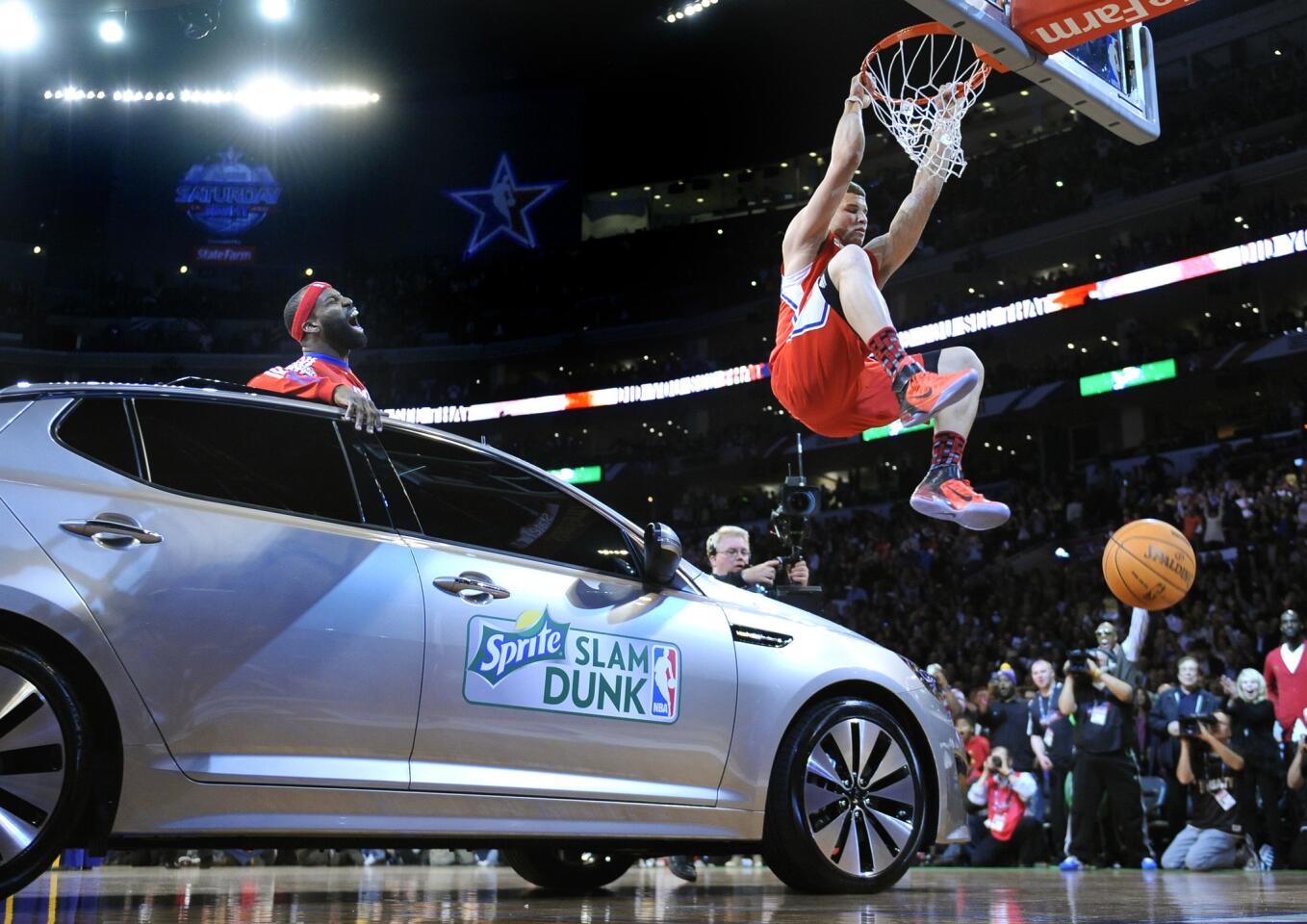 blake griffin dunk over car