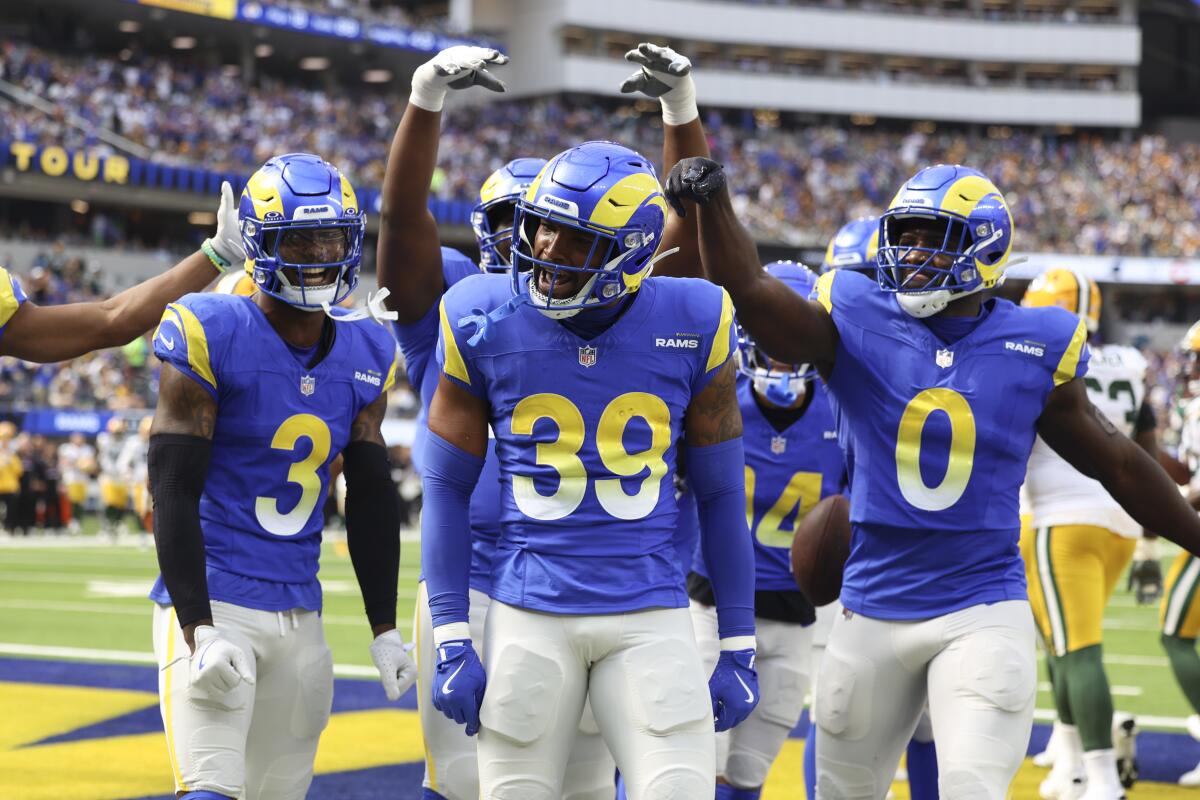 Matthew Stafford and Rams come up short in loss to Packers - Los ...