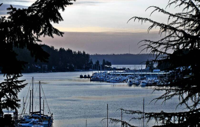 The scenic fishing village of Gig Harbor is tucked in a remote pocket on the western side of Washington’s Puget Sound.