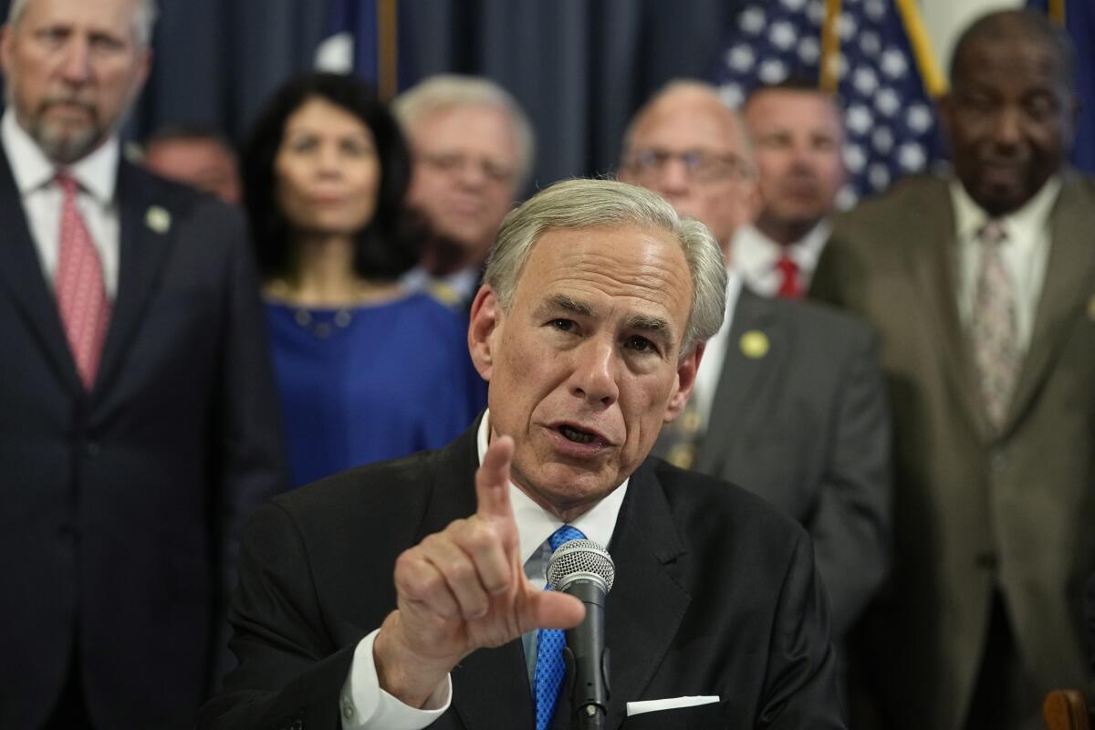 Republicans move to block Biden from forcing migrant families to remain in Texas Republicans move to block Biden from forcing migrant families to remain in Texas