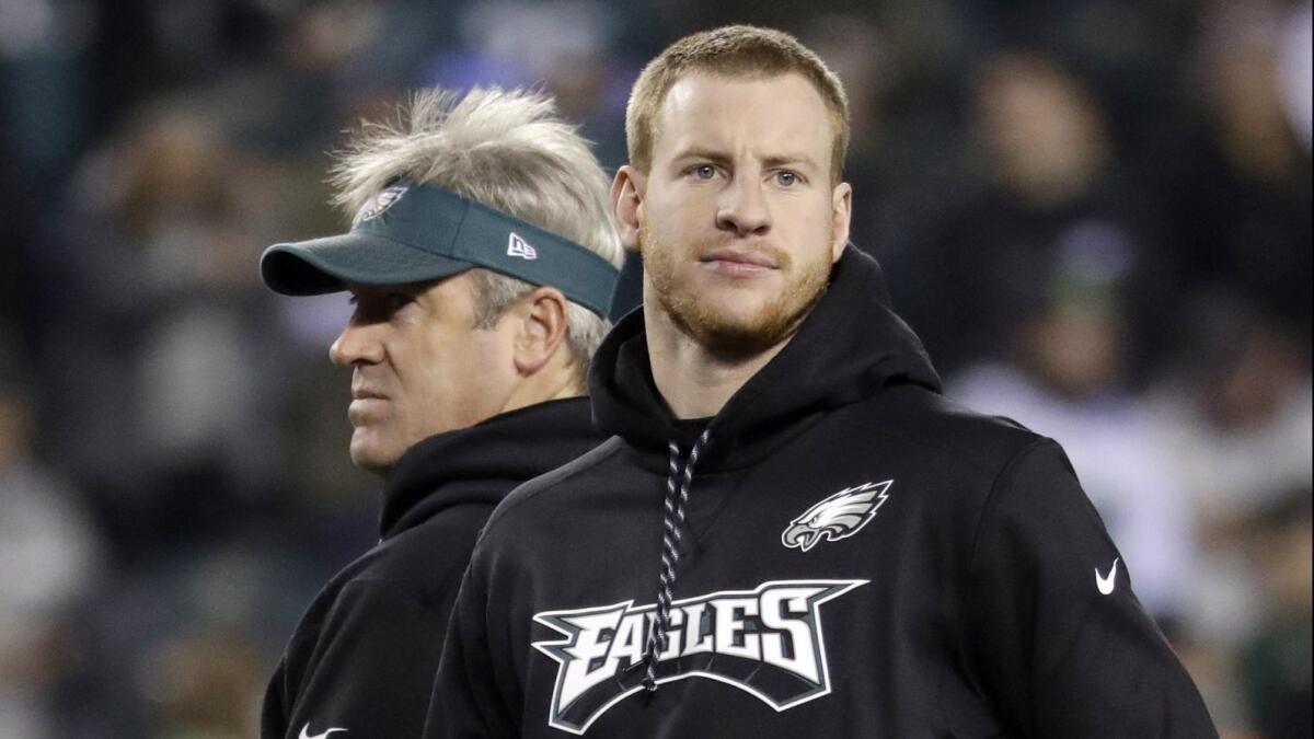 Carson Wentz can't be both close, 100 percent - The San Diego Union-Tribune