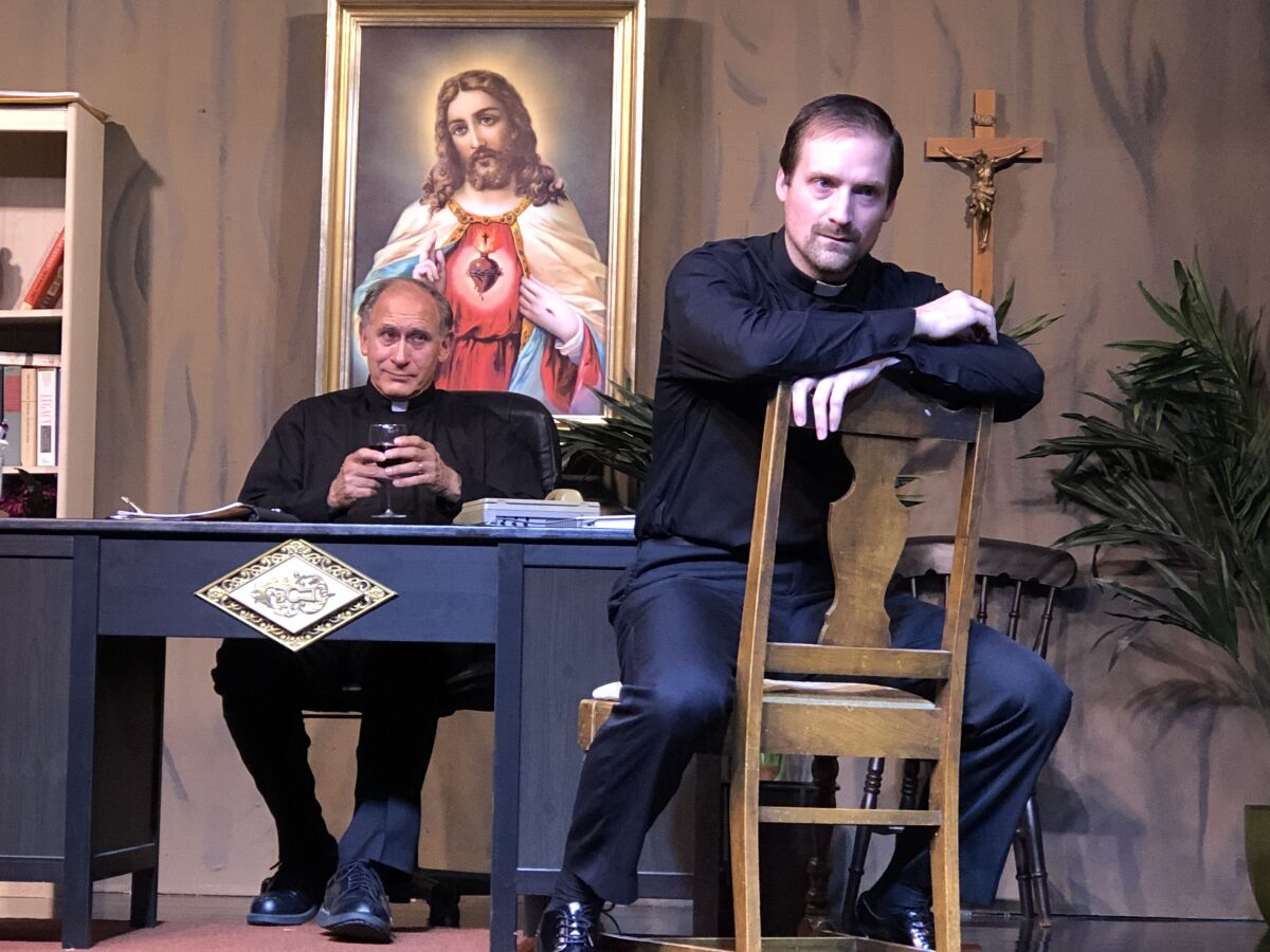 The Point Loma Playhouse will restream its recent production of “Mass Appeal” on Saturday, Dec. 5.