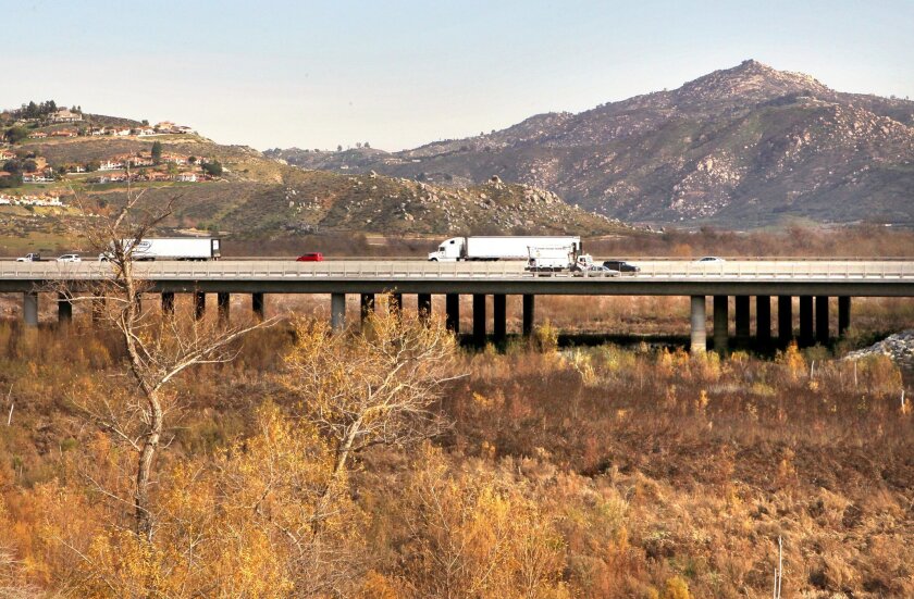 The I 15 Bridge Over Lake Hodges What Lake The San Diego Union Tribune