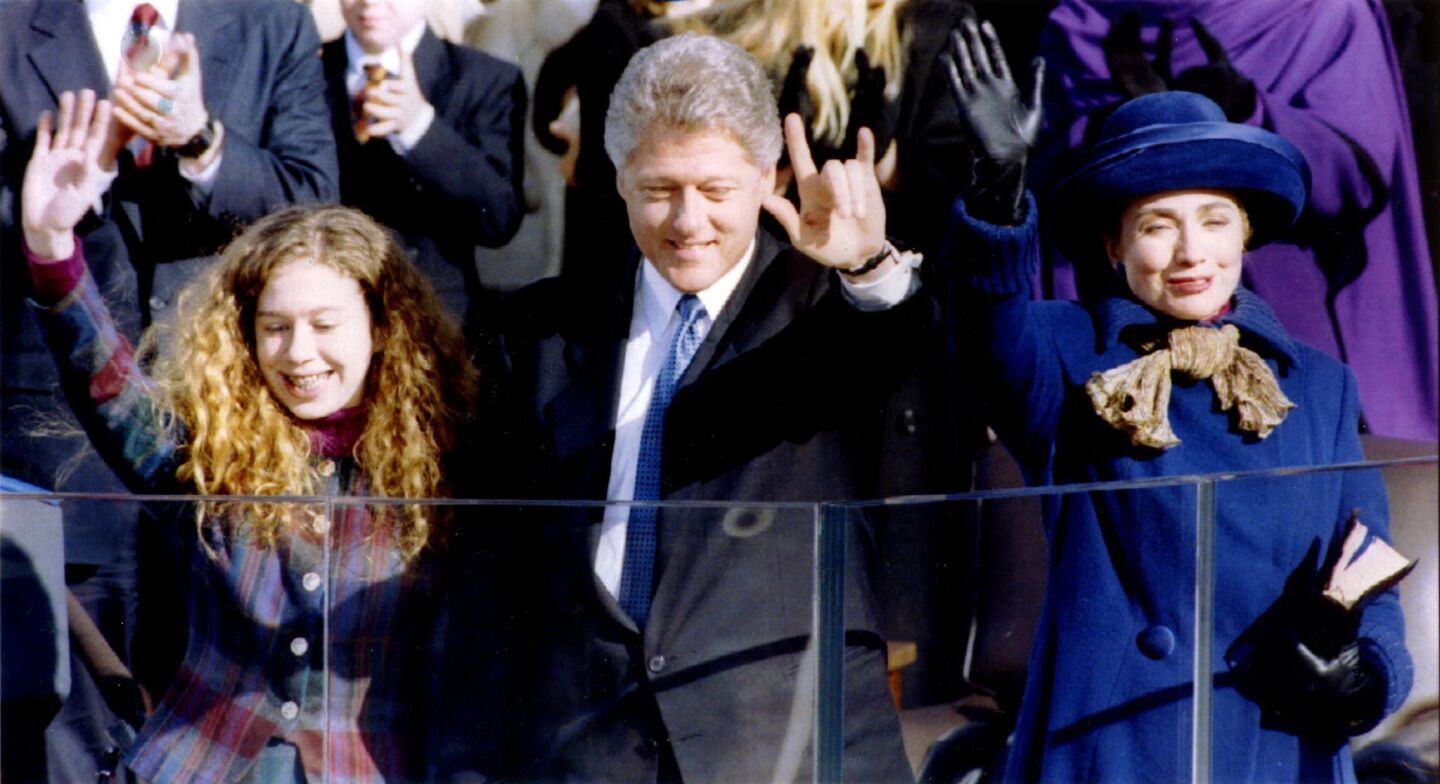 Bill Clinton sworn in as the 42nd president