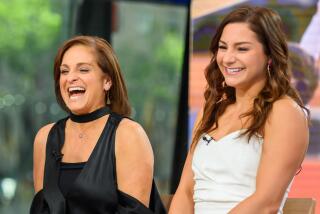 Mary Lou Retton, left, and daughter McKenna Kelley appear on NBC's "Today" show April 25, 2019.