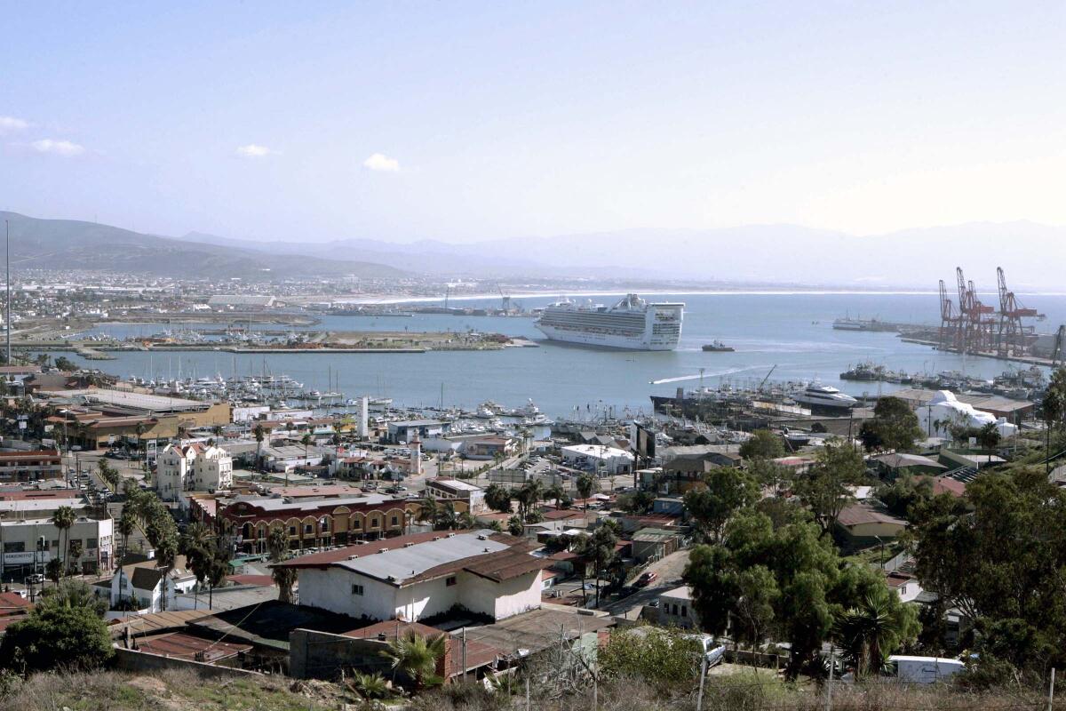The Port of Ensenada, which could be home to a ferry serving San Diego.