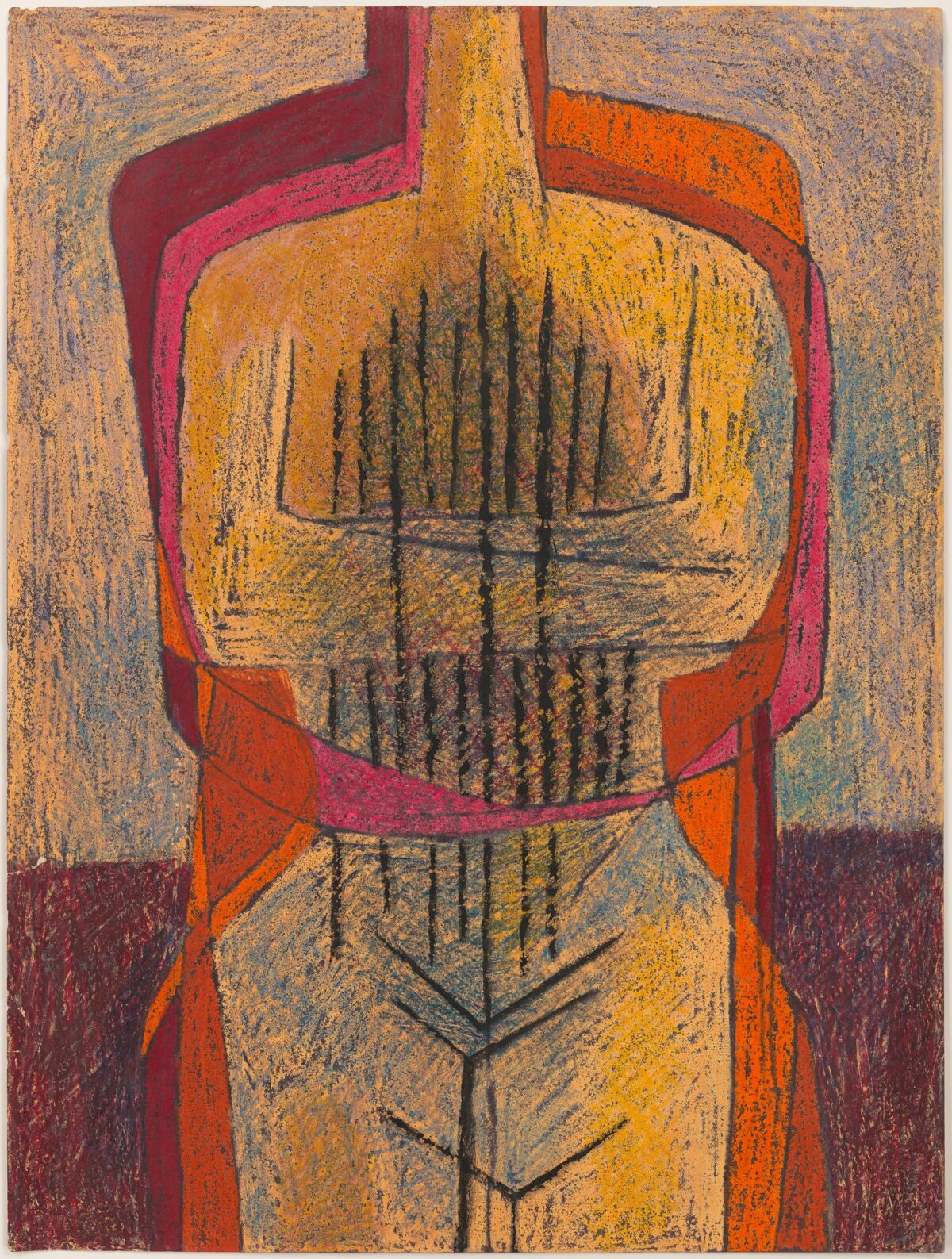LACMA recently acquired one of Luchita Hurtado's untitled works.