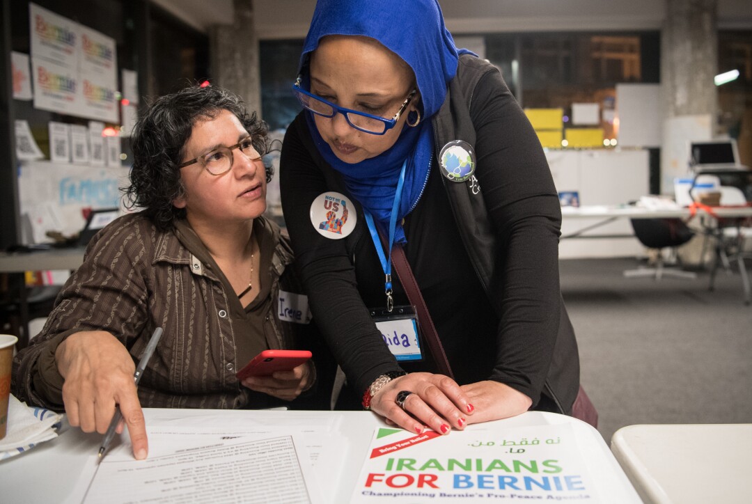 “Iranians for Bernie”