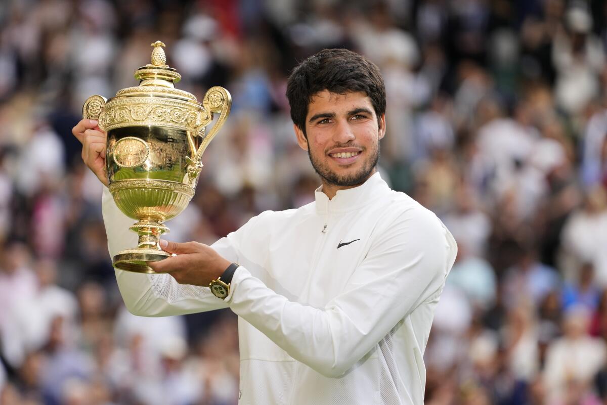 Análisis Consagración de Carlos Alcaraz en Wimbledon confirma que está