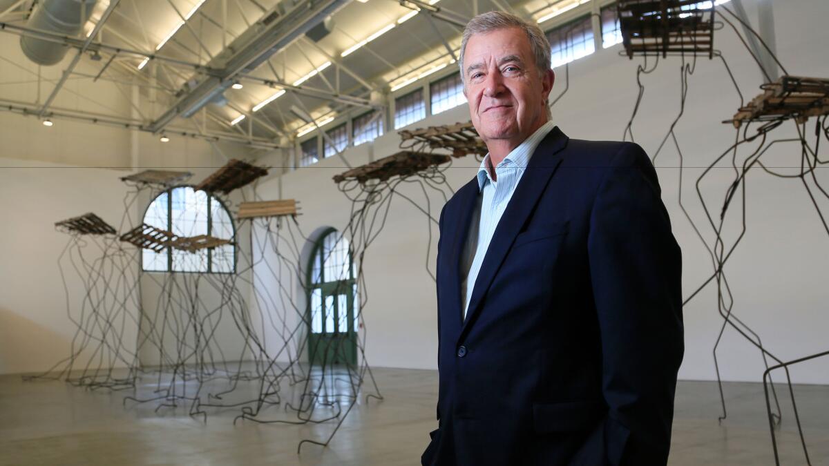Retiring director of MCASD Hugh Davies, who will be focused on fundraising for the museum expansion.