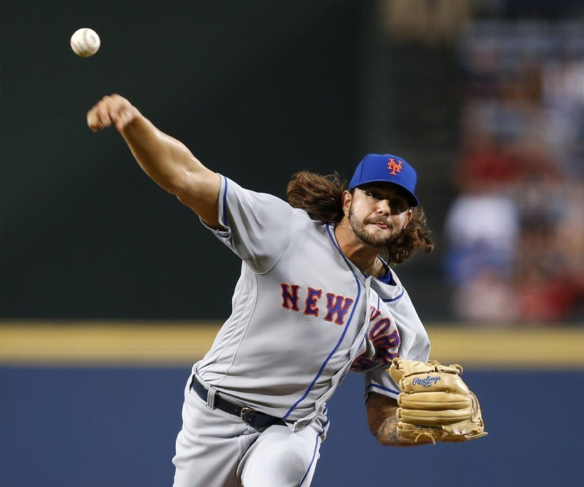 Former Westchester basketball and baseball player Robert Gsellman is a pitcher for the Mets.
