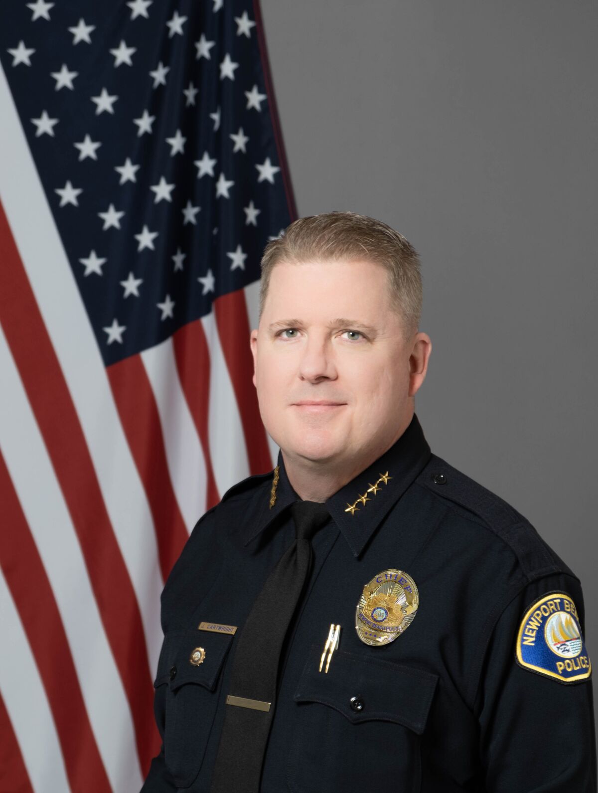 Joe Cartwright will be the 11th police chief in the Newport Beach Police Department’s history.
