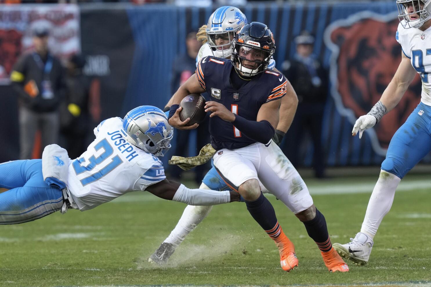 Fields, Bears running game deal with Herbert's injury - The San