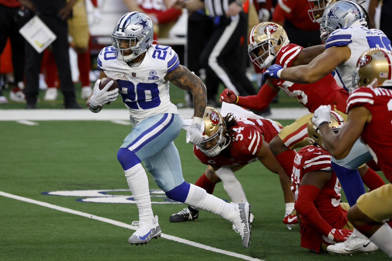 Cowboys vs. 49ers score: Tony Pollard, CeeDee Lamb seal victory for Cowboys  in the absence of Ezekiel Elliott 