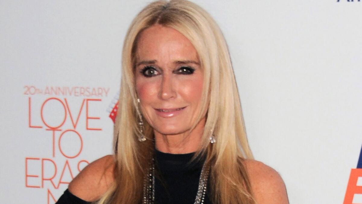 Kim Richards of "The Real Housewives of Beverly Hills" was arrested Sunday on suspicion of shoplifting at a Target in Van Nuys.