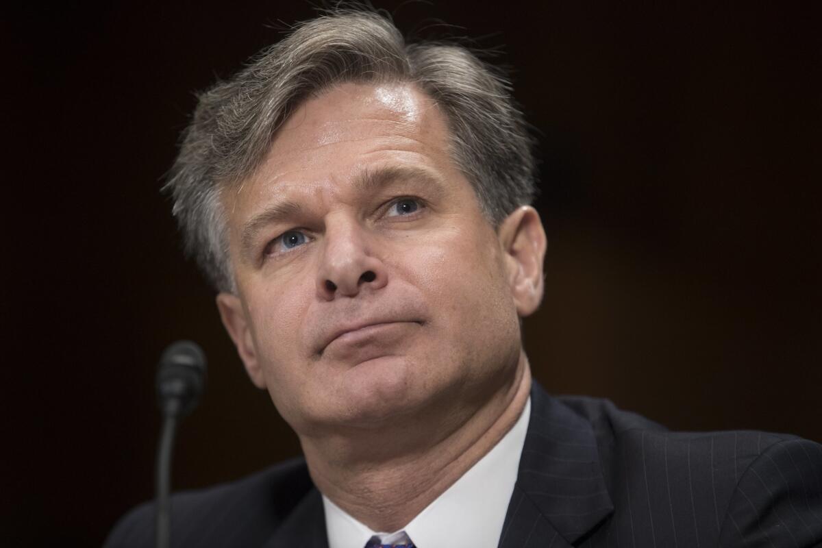 FBI Director Christopher Wray