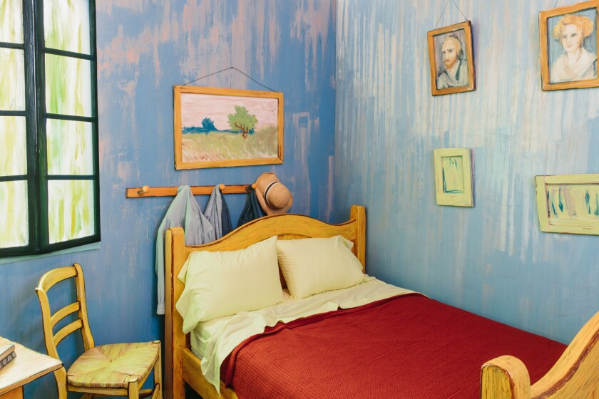 Chicago How You Can Spend A Night Inside Van Gogh S Bedroom