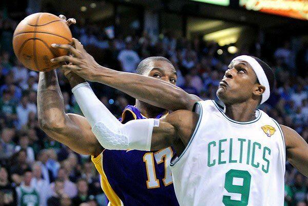 Rajon Rondo, Andrew Bynum