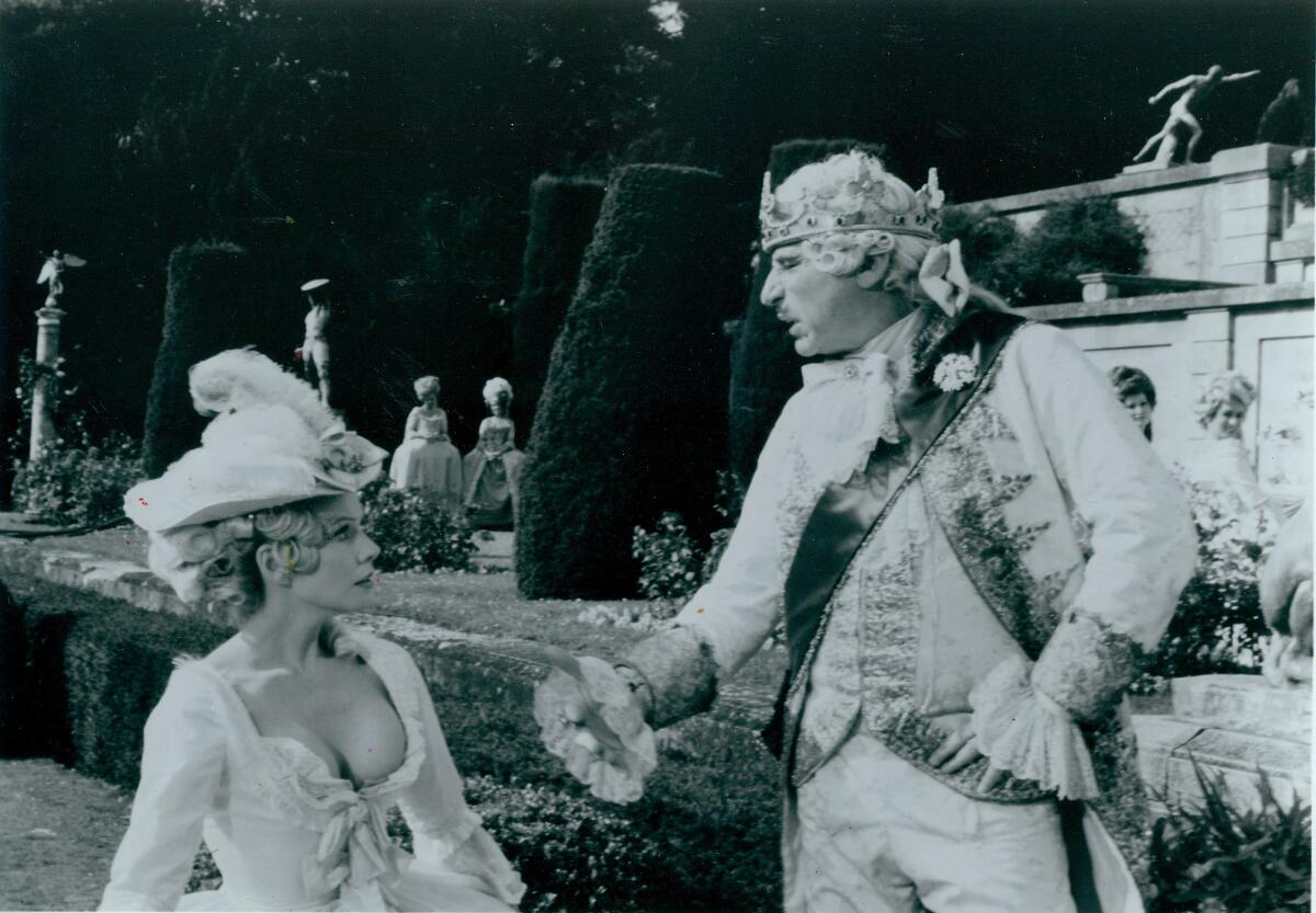 Pamela Stephenson and Mel Brooks as pre-revolution French nobles in “The History of the World, Part 1” (1981).