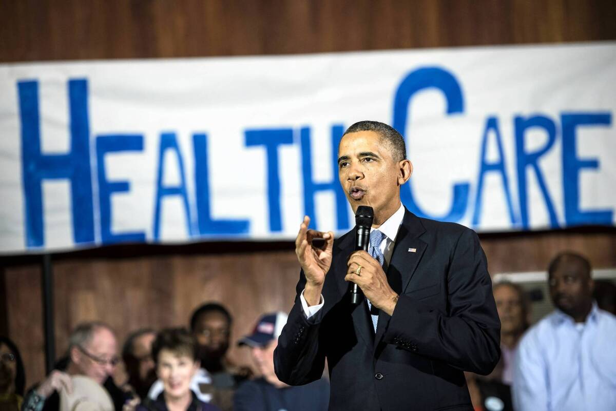 "There's no state that actually needs this more than Texas," President Obama said of his healthcare law during an appearance in Dallas.