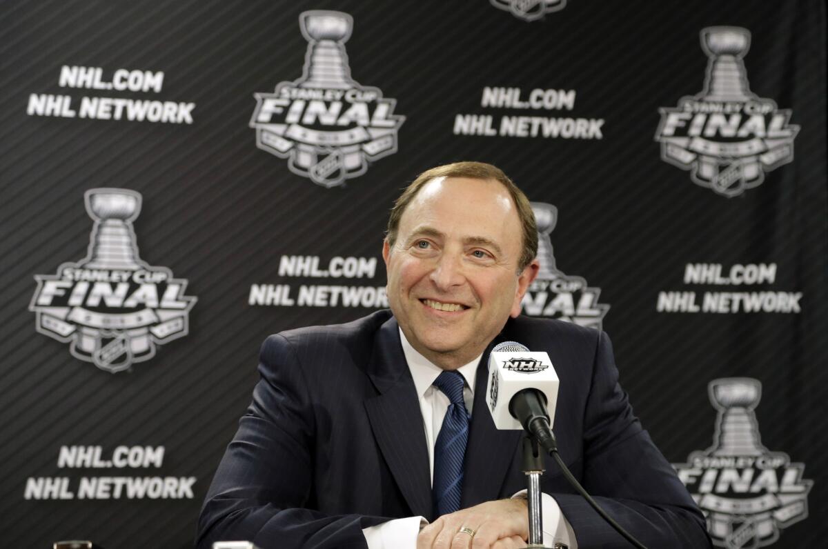 NHL Commissioner Gary Bettman says the decision to allow NHL players to compete in the 2014 Sochi Olympic Games was "a difficult one".