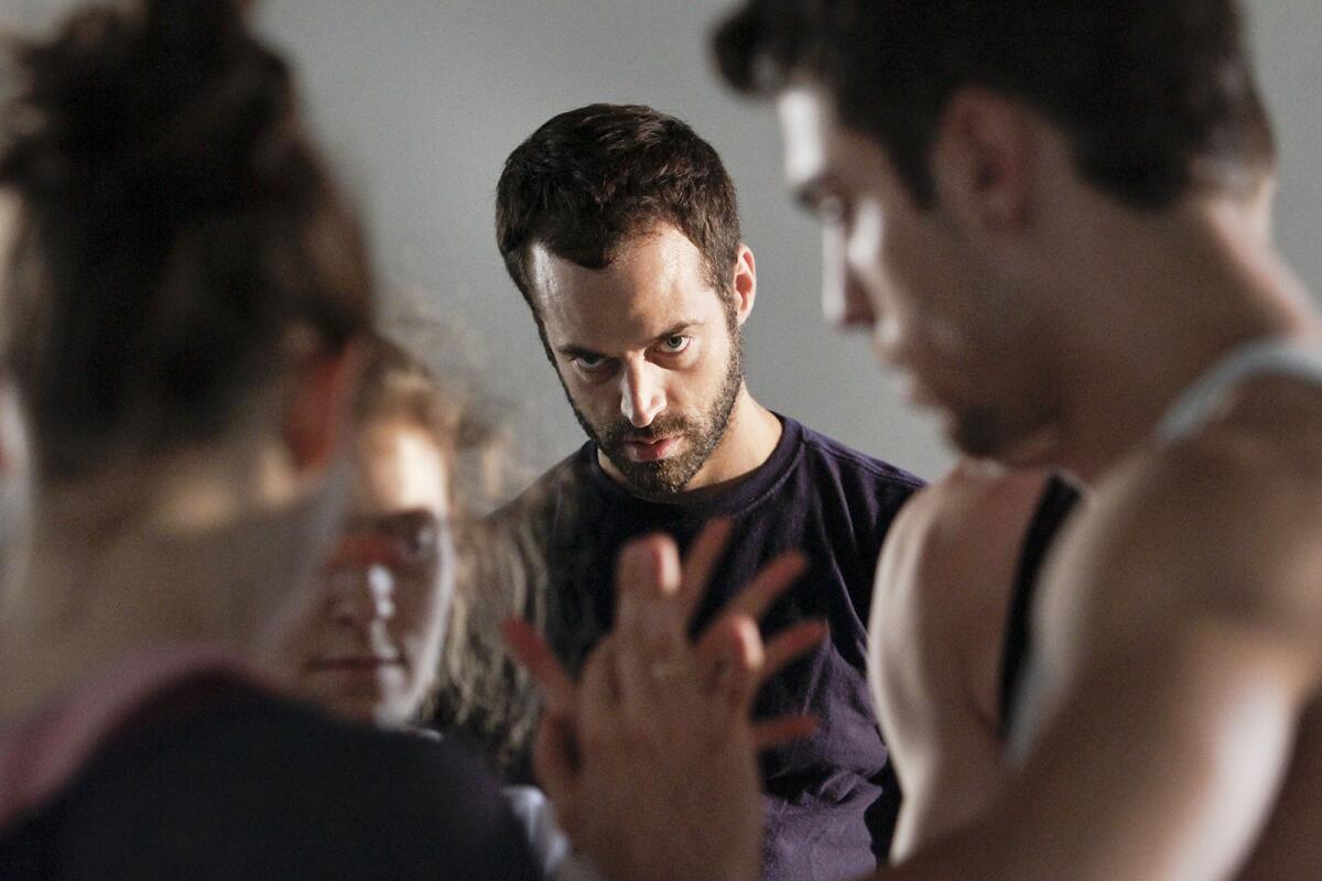 Choreographer Benjamin Millepied, whose L.A. Dance Project performs a U.S. premiere this weekend.