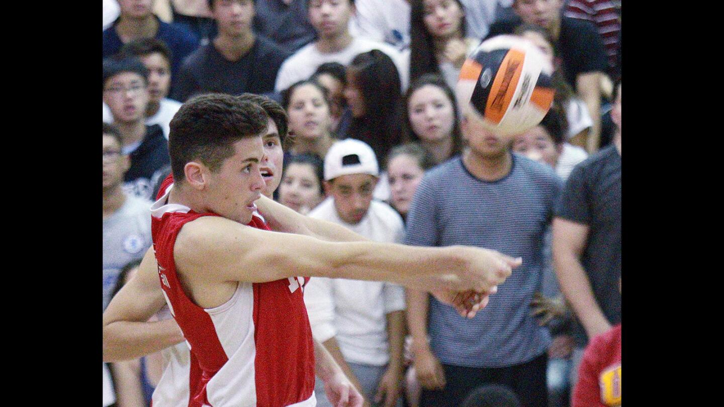 Photo Gallery: CIF semifinal playoff boys' volleyball, Burroughs beats South Pasadena