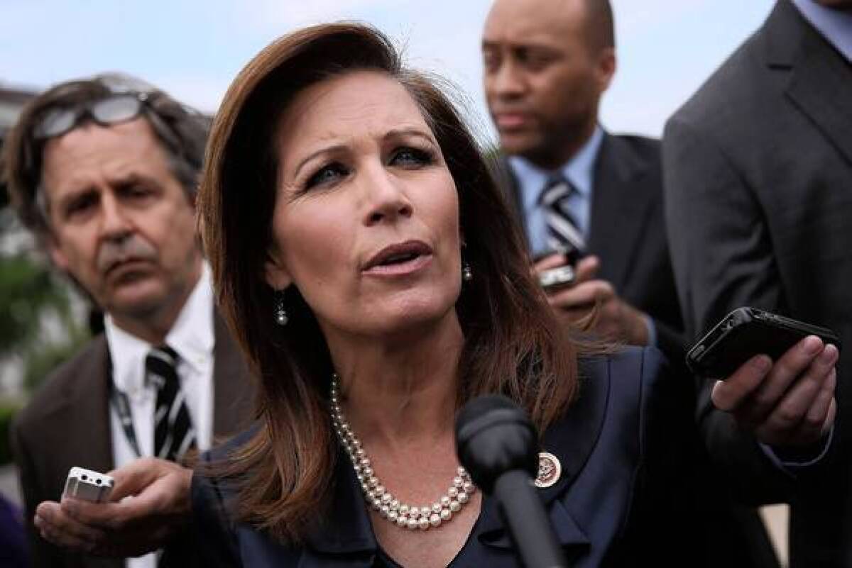 Rep. Michele Bachmann (R-Minn.) says she will not run for reelection to her House seat, but isn't ruling out a future run for national office.