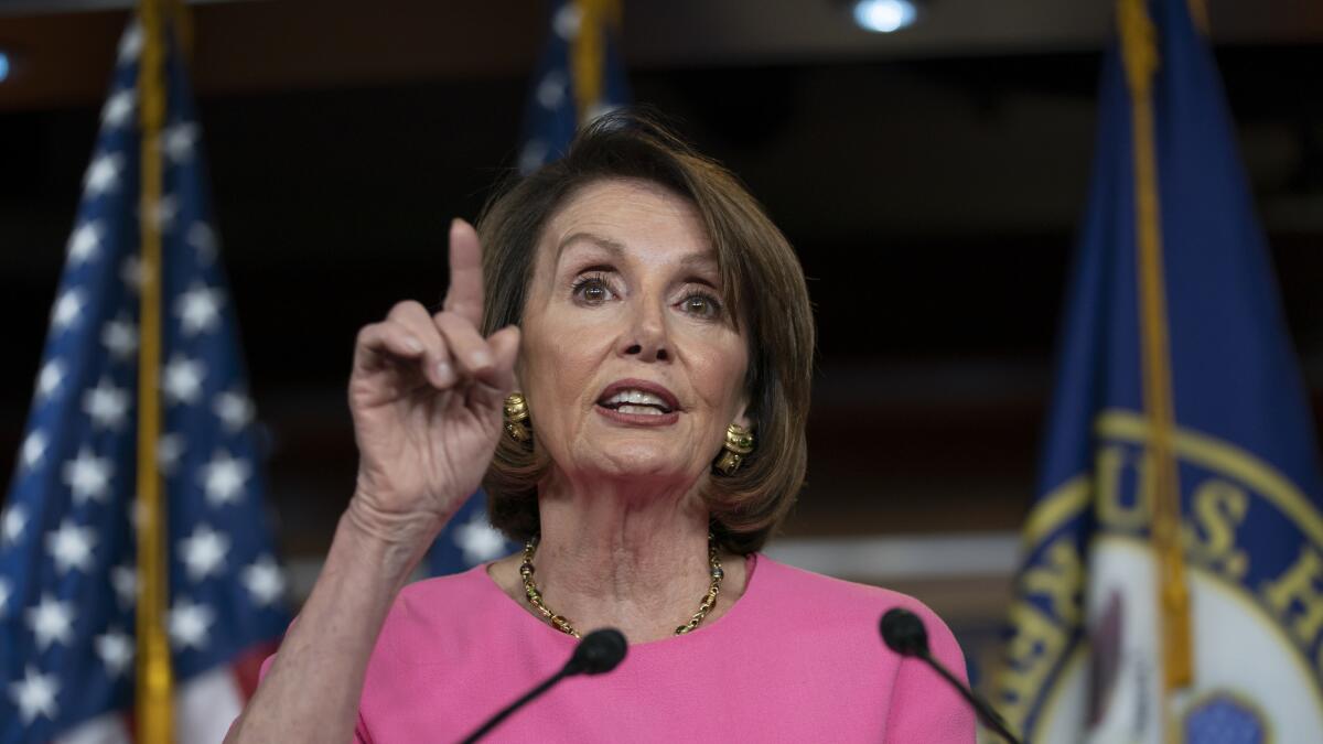 A Doctored Video Of Nancy Pelosi Shows Social Media Giants Ill Prepared For 2020 Los Angeles Times