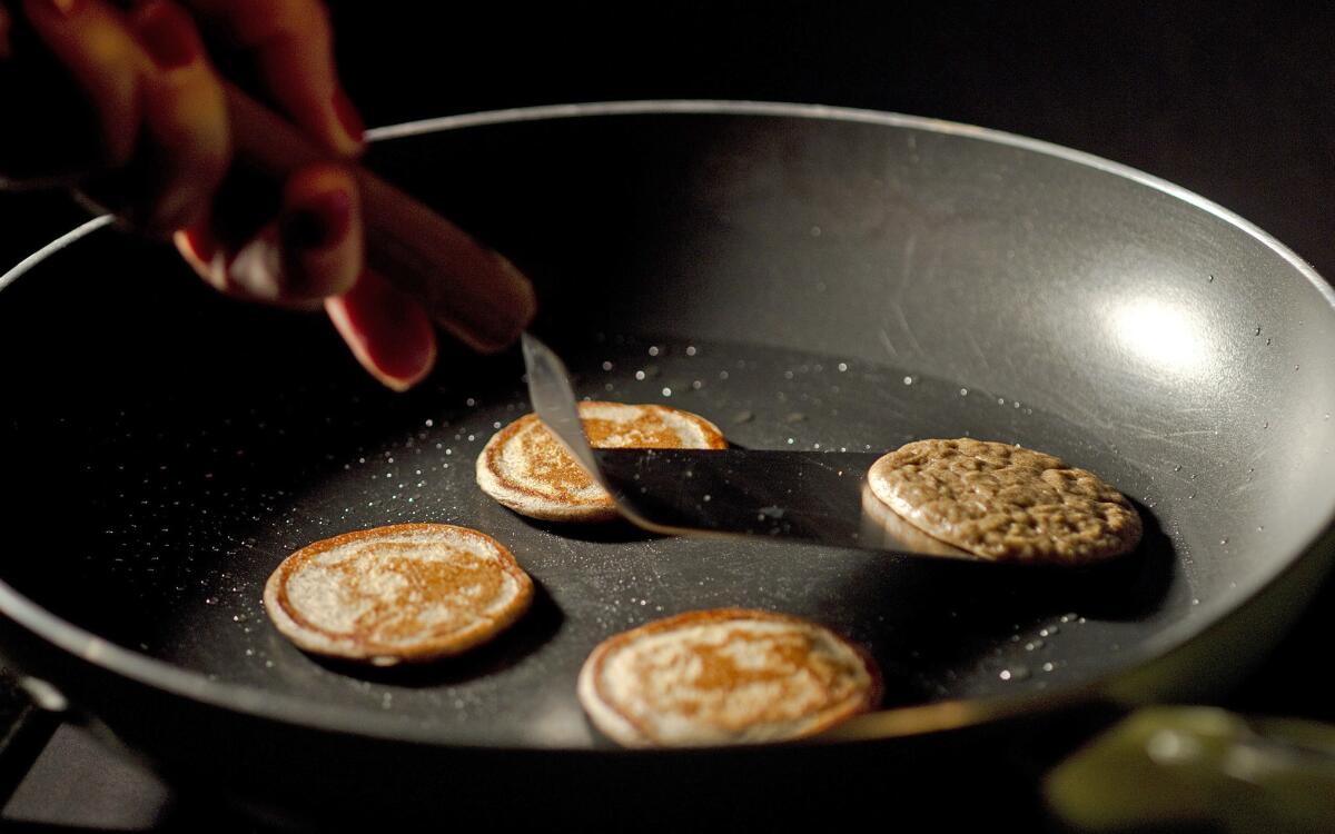 Ossetra caviar with buckwheat and buttermilk blinis