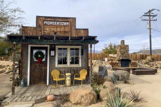 The office at Pioneertown Motel.