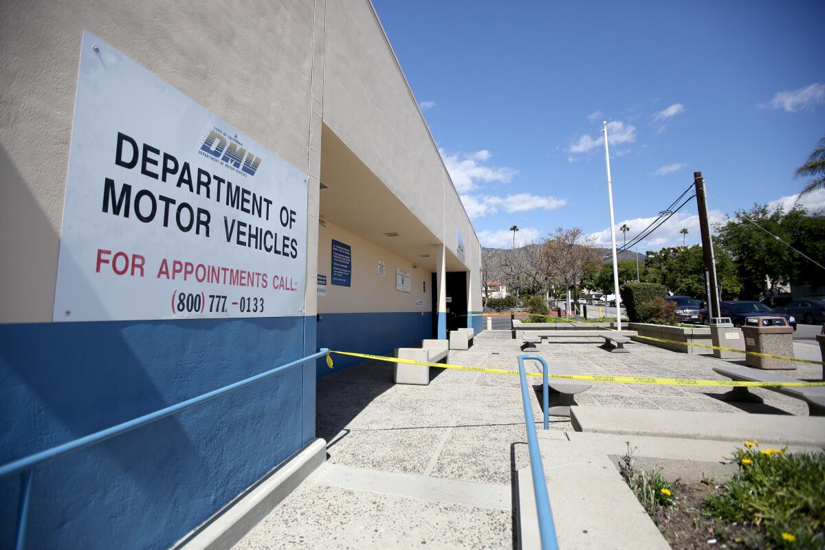 Department of Motor Vehicles office in Glendale