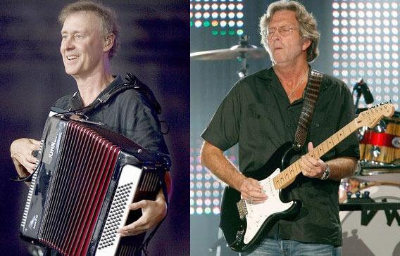 Bruce Hornsby and special guest Eric Clapton will appear on Jay's show on Thursday, Sept. 18. Will Bruce be playing the accordion? Will Eric? One can always hope.