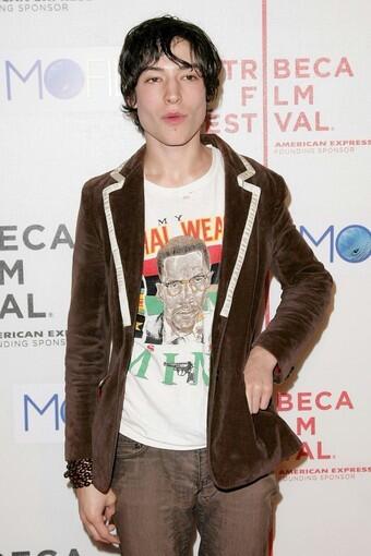 Actor Ezra Miller at the Tribeca premiere of "Beware the Gonzo," in which he plays Eddie "Gonzo" Gilman.